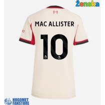 Liverpool Alexis Mac Allister #10 Gostujuci Dres za Ženska 2025-26 Kratak Rukav